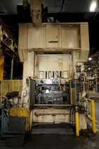 300 Ton, Minster #E2-300-60-36, straight side double crank press, 4" stroke, 36" Shut Height, 6" ram adj. - Image 5