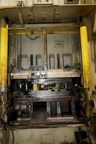 300 Ton, Minster #E2-300-60-36, straight side double crank press, 4" stroke, 36" Shut Height, 6" ram adj. - Image 7