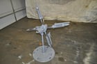 300 lb. Littell #3, non-powered uncoiler, 8" mandrel, 48" outside dimensions, 10"-20" ID, manual expansion - Image 2