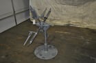 300 lb. Littell #3, non-powered uncoiler, 8" mandrel, 48" outside dimensions, 10"-20" ID, manual expansion - Image 4