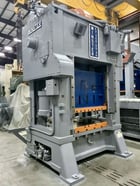 300 Ton, Minster #E2-300-60-48, straight side double crank, 4" stroke, 24" Shut Height, 40-80 SPM, air clutch - Image 5