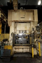 300 Ton, Minster, straight side double crank press, 4" stroke, 36" Shut Height, air clutch & brake, 55-110 - Image 4