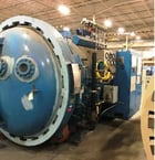 Lipton #CA57, composite autoclave, 56" width x 40" H x 84" L ID, Allen Bradley CompactLogix PLC, 300 psig - Image 2