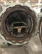 48" x 132" Melco #CA411, composite autoclave, 350 psi, 650&deg;F, Allen-Bradley Bradley CompactLogix PLC, 1978 - Image 3