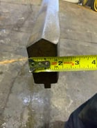 150" L, Male press brake die, 1-3/4" die width, 3-3/4" die height, 1/2" tang - Image 4