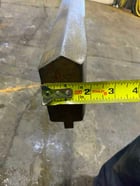 150" L, Male press brake die, 1-3/4" die width, 3-3/4" die height, 1/2" tang - Image 9