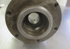 6" 3-Jaw self-centering universal LOO back lathe chuck with wrench (YMC) - Image 8