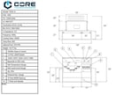 1500 KVA 13200 Delta Primary, 480Y277 Secondary, Pad, proCORE - Image 3