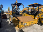 Caterpillar Carbon Steel 44, Vibratory Single Drum Smooth, 375 hours, S/N: CS300784, 2019 - Image 2
