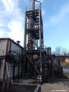 3.5' Vendome Copper & Brass, Distillation Columns, 5-7 GPM of ethanol @ 15-20% feed rate, (18) tray stripper - Image 5