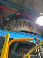 Rosenmund, 4 square meter nutsche filter, Stainless Steel, 10 HP main drive, hydraulic pack, 1986, rebuilt - Image 2