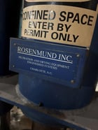 Rosenmund, 4 square meter nutsche filter, Stainless Steel, 10 HP main drive, hydraulic pack, 1986, rebuilt - Image 9