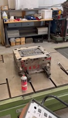 100 Ton, Millutensil #MIL-143, Spotting Press, 1400mm x 1200mm platen, 1997 - Image 4