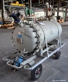 166.5 gallon Von Roll, Glass Lined Pressure Tank, Horizontal, 27" diameter x 62" straight side, 2 bar @ 200 - Image 4