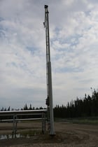 8" x 52' TORNADO COMBUSTION TECHNOLOGIES Self Supported Flare Stack - Image 2