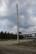 8" x 52' TORNADO COMBUSTION TECHNOLOGIES Self Supported Flare Stack - Image 4