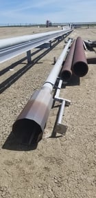 8.5" x 50' Pyramid Self Supported Flare Stack - Image 1