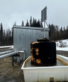 145 HP Frick #XJF151N, screw compressor, Caterpillar G3306NA NG engine, 1-stage, 2003 - Image 1