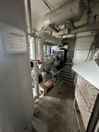 145 HP Frick #XJF151N, screw compressor, Caterpillar G3306NA NG engine, 1-stage, 2003 - Image 7