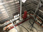 25 HP TamRotor #E6G, screw compressor, Marathon Electric E207 engine, 2-stage, 2006 - Image 8
