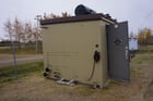 95 HP Frick #XJF151N, screw compressor, Caterpillar G3304NA NG engine, 2005 - Image 6