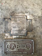 1215 HP Ariel #JGE/4, reciprocating compressor, 3-stage, Waukesha L5790GL NG engine, 1992 - Image 2