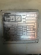 1215 HP Ariel #JGE/4, reciprocating compressor, 3-stage, Waukesha L5790GL NG engine, 1992 - Image 9