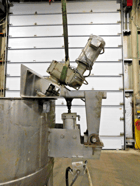 225 gallon Lee #225-A10T1, Stainless kettle with top agitation mixer, 42" ID, 28" straight side, 2003 - Image 4