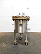 25 gallon Lee #25SS, 316 Stainless Steel pressure tank, 20" dia. x 18" straight wall, 125 psi @ 353°F, 1.5" - Image 1