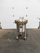 25 gallon Lee #25SS, 316 Stainless Steel pressure tank, 20" dia. x 18" straight wall, 125 psi @ 353°F, 1.5" - Image 2