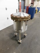 25 gallon Lee #25SS, 316 Stainless Steel pressure tank, 20" dia. x 18" straight wall, 125 psi @ 353°F, 1.5" - Image 4