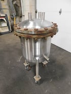 25 gallon Lee #25SS, 316 Stainless Steel pressure tank, 20" dia. x 18" straight wall, 125 psi @ 353°F, 1.5" - Image 5