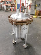 25 gallon Lee #25SS, 316 Stainless Steel pressure tank, 20" dia. x 18" straight wall, 125 psi @ 353°F, 1.5" - Image 6
