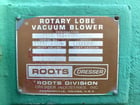 Roots #1639-RGS-HVB, rotary lobe vacuum blower, 50 HP, 1125 RPM, 230/460 V. - Image 9