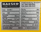 738 cfm, 7.3 psi, Kaeser #EB-290C, blower package, 40 HP, 3600 RPM, 460 V., 2007 - Image 7