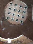 160 sq.ft., Mikropul, Pulse Jet Dust Collector, carbon steel, (16) 4.5" dia. x 96" L Cages - Image 4