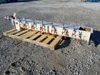 9" diameter x 8' long, Newell Machinery, Screw Conveyor, U-Trough, 10.4" x 10.4" inlet/discharge, 82 RPM - Image 4