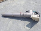 9" diameter x 6.9' long, Stainless Steel Screw Conveyor, 10" dia. inlet/outlet, 2 HP, 230/460 V. - Image 1