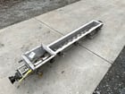 6" diameter x 7' long, Stainless Steel U-Trough Spiral Flight Screw Auger Conveyor, 3" dia. Shaft - Image 5
