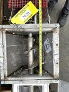 6" diameter x 7' long, Stainless Steel U-Trough Spiral Flight Screw Auger Conveyor, 3" dia. Shaft - Image 10