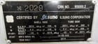 2143 sq.ft., 412 psi shell, Ilsung Corp, 4 Pass U Tube Shell & Tube Heat Exchanger, Shell 392&deg;F, 3/4" dia x - Image 9