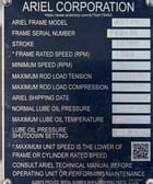 Ariel #KBT/4, Produced Gas Compressor, 2019 frame, 1500 RPM, 127mm stroke - Image 4