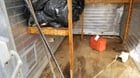 10.5' x 6.5' x 8.5' Brytex, steel storage building, wood floor, 2002 - Image 4
