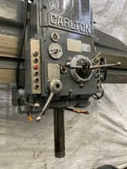 8' -19" Carlton #4A, radial arm drill, 89" x50" base, #6MT, power clamping & elevation, 40 HP, 1980 - Image 6