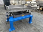 30" wide x 5' long, Cardwell #VC-1659-Vibe-O-Vey, Vibrating Conveyor, 5" depth Feed table, 39" discharge - Image 2