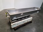18" wide x 7' long, Allen-Bradley, Vibrating Conveyor, Stainless Steel, 5" deep pan, 10" OD outlet - Image 3