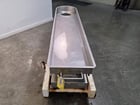 18" wide x 7' long, Allen-Bradley, Vibrating Conveyor, Stainless Steel, 5" deep pan, 10" OD outlet - Image 4