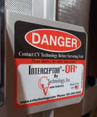 CV Technology #24, Interceptor Flameless Explosion Venting System, Quench Valve, 24" size, 150 deg. C max - Image 4