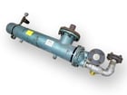 300 psi shell, American Industrial #UCRS-1754-25185 397 300, shell & tube heat exchanger, 150 psi tube, 8" - Image 1