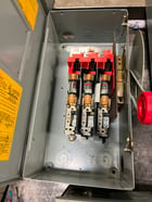 60 Amp. Cutler-Hammer, fused disconnect - Image 2